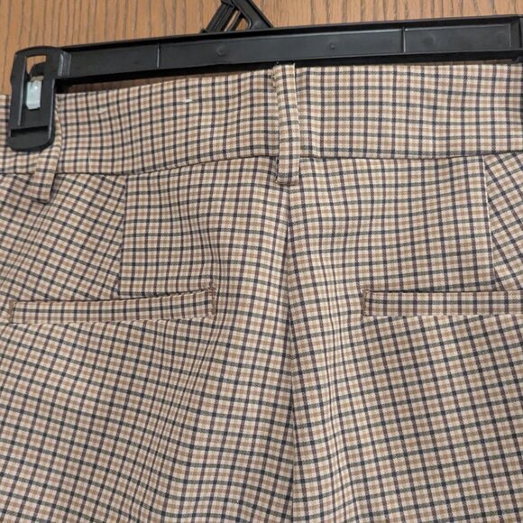 Loft The Riviera Slim Dress Pants Brown and Tan-Women's Size 4 - Picture 3 of 6